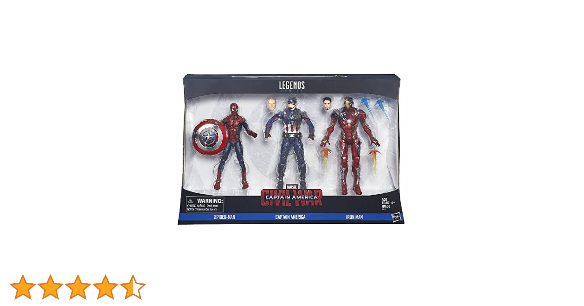 マーベル・スタジオ１０周年　アイアンマン・キャプテンアメリカ【セット】 Amazon.co.jp: コスベイビー [S] キャプテン・アメリカ